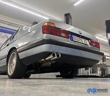 Stainless Steel Sportauspuff-Komplettanlage BMW 7er E32 740i 2x76mm Bevelled picture