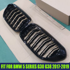 Gloss Black Front Kidney Grille Grill For BMW G30 G31 5-Series 530i 540i 2017-20 picture
