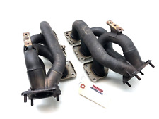 2010-2016 PORSCHE PANAMERA 4 AWD LEFT RIGHT EXHAUST MANIFOLD HEADERS SET X2 OEM picture