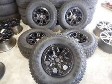 Used Factory Ford Bronco 17'' x 8.5'' Beadlock Alloy Wheels & Tires 2021-2024 picture