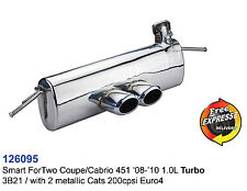 Performance Exhaust Muffler for Smart ForTwo Coupe/Cabrio 451 3B21 '08-'10 1.0L picture