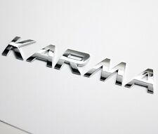 1 - NEW KARMA Fisker chrome badge emblem for ECO SPORT (KARMA BADGE) picture