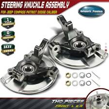 2x Front L&R Steering Knuckle&Wheel Hub Bearing Assembly for Dodge Jeep Patriot picture