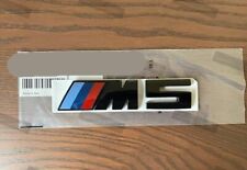 5 Series Gloss Black for BM M5 Letters Rear Trunk Tailgate Sticker Badge Emblem picture