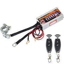 200A 12V Car Battery Switch Disconnect Cut Off Master Kill w/2 Remote Control picture