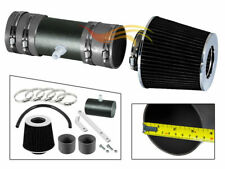 BCP RW GREY For 07-11 Acadia/Enclave/Traverse/Outlook 3.6L Air Intake Kit+Filter picture
