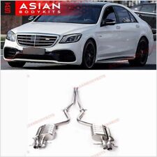 VALVED EXHAUST CATBACK MUFFLER for MERCEDES BENZ S63 AMG W222 2018+ (4.0T) picture