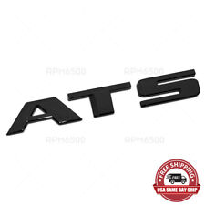 For Cadillac ATS Rear Trunk Decklid Letter Badge Emblem Nameplate Sport Black picture
