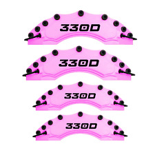 330 D Brake Caliper Cover | Customized Design  (4 pieces)  | Pink picture