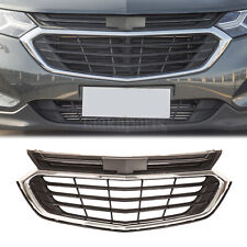 Front Bumper Grille Upper Grill w/Chrome Trim For Chevrolet Equinox 2018-2021 picture