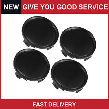Universal 75mm Dia 4 Clips Wheel Tyre Center Hub Caps Cover Black Pack of 4 picture
