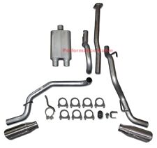 05-12 Toyota Tacoma 4.0 Catback Dual Exhaust Side Exit w/ Full Boar Two Chamber picture