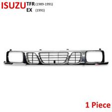 Chrome Front Grille Grill For Isuzu TFR TF Rodeo Pickup Truck 1989 - 1991 picture