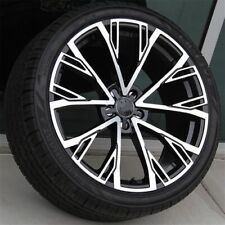 (4)SET 20x9 5X112 WHEELS & TIRES PKG AUDI AVANT RS A4 A5 S5 S4 A7 A6 S7 S6 A8  picture