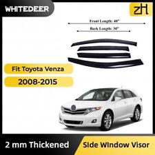 Fits Toyota Venza 2008-2015 Side Window Visor Sun Rain Deflector Guard Thickened picture