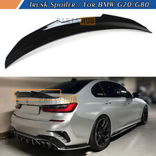 For 19-24 BMW G20 330i M340i M3 G80 Gloss Black PSM Style Highkick Trunk Spoiler picture