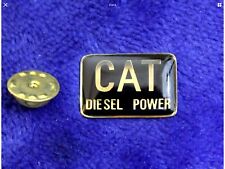 Cat Diesel Power Hat Lapel Pin Badge Logo Accessory Machine Construction picture