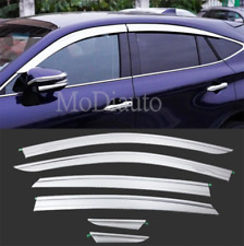 6X For Toyota Venza 2021-2023 ABS Chrome Window Visor Vent Shades Sun Rain Guard picture
