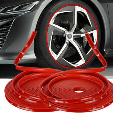 52FT Car Wheel Hub Rim Edge Protector Ring Tire Guard Sticker Line Rubber Strip picture