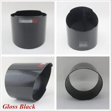 110 / 120MM Exhaust Pipe Carbon Fiber Cover Case Exhaust Tip Housing 3'' OD 76mm picture