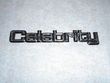 Chevrolet Celebrity Auto Logo Name badge  8