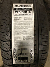 4 New 225 55 16 Kelly Edge HP Tires picture