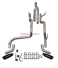 Performance Dual Exhaust Pipe Kit Fits 03-12 Dodge Ram 2500 3500 5.7 Hemi picture