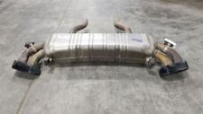 19 BMW M550I G30 4.4L REAR EXHAUST MUFFLER ASSEMBLY WITH ACTUATORS picture