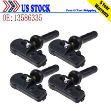NEW TPMS Tire Pressure Monitoring Sensors Fit For Chevy GMC GM Set 4pcs 13586335 picture
