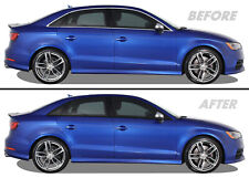 Chrome Delete Blackout Overlay for 2014-20 Audi A3 S3 Window Trim  picture