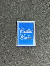 1978 1979 Oldsmobile Cutlass Calais Header Panel Emblem NEW Reproduction picture