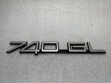 FREE SHIPPING OEM Volvo 740 GL Emblem Badge picture
