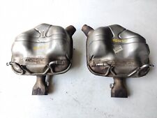 10-12 Mercedes X204 GLK350 Exhaust Muffler Mufflers Right and Left Set of 2 OEM picture