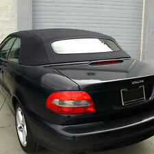 Volvo C70 Convertible Top for 1999-2006 in Black Stayfast with Glass Window picture