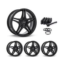 Wheel Rims Set with Black Lug Nuts Kit for 95-99 Lexus ES300 P845778 15 inch picture