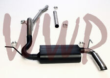 Stainless Steel CatBack Exhaust System 07-18 Jeep Wrangler JK 3.6L/3.8L 2DR/4DR picture