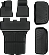Floor Mats Set for 2020-2024 Tesla Model Y 5-Seat XPE Cargo Liner All Weather picture