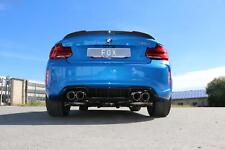 Duplex Sports Exhaust Incl. Click-On BMW M2 F87 Competition+Cs Per 2x90mm picture