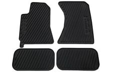 2003 - 2008 Subaru Forester All weather Rubber floor mats Black OEM 4pcs Genuine picture