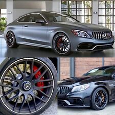  MERCEDES 20 INCH CLS63 RIMS WHEELS SET 4 NEW STAGGERD CLS500 CLS550 CLS AMG picture