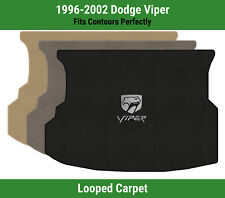 Lloyd Loop Trunk Mat for '96-02 Viper w/Silver Viper Snake Head w/Viper Word picture
