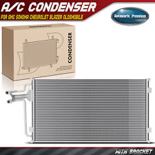 A/C Condenser with Bracket for Chevrolet Blazer 95-05 S10 GMC Jimmy Olds Bravada picture