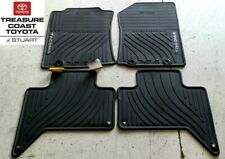 NEW OEM TOYOTA TACOMA 2012-2014 DOUBLE CAB ALL WEATHER FLOOR MATS picture