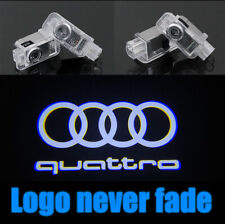 Audi QUATTRO LOGO 2X GHOST LASER PROJECTOR DOOR UNDER PUDDLE LIGHTS FOR AUDI- picture
