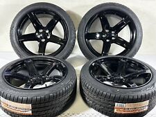 20 x9.5  11 black Dodge Charger Hellcat  wheels and tires 2604 Style 2454520 AS picture
