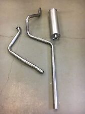 1957-1960 Ford F100 6 Cylinder Truck Stock Single Complete Exhaust System  picture