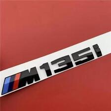 For M135i Letter Badge Rear Trunk Tailgate Emblem Decal Sticker Gloss Black picture