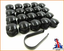 FOR VOLVO XC90 XC60 XC40 V60 S90 WHEEL NUT BOLT COVERS LOCKING CAPS BLACK + TOOL picture