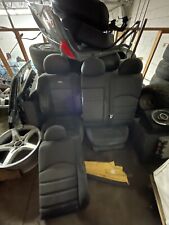 OEM MERCEDES BENZ W211 E63 E55 AMG SET SPORT LEATHER SUEDE SEATS SEAT BLACK picture