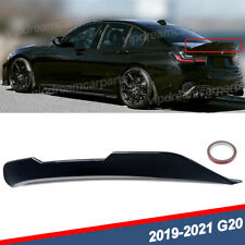 FOR 19-23 BMW G20 330i M340i M3 G80 GLOSS BLACK PSM STYLE HIGHKICK TRUNK SPOILER picture